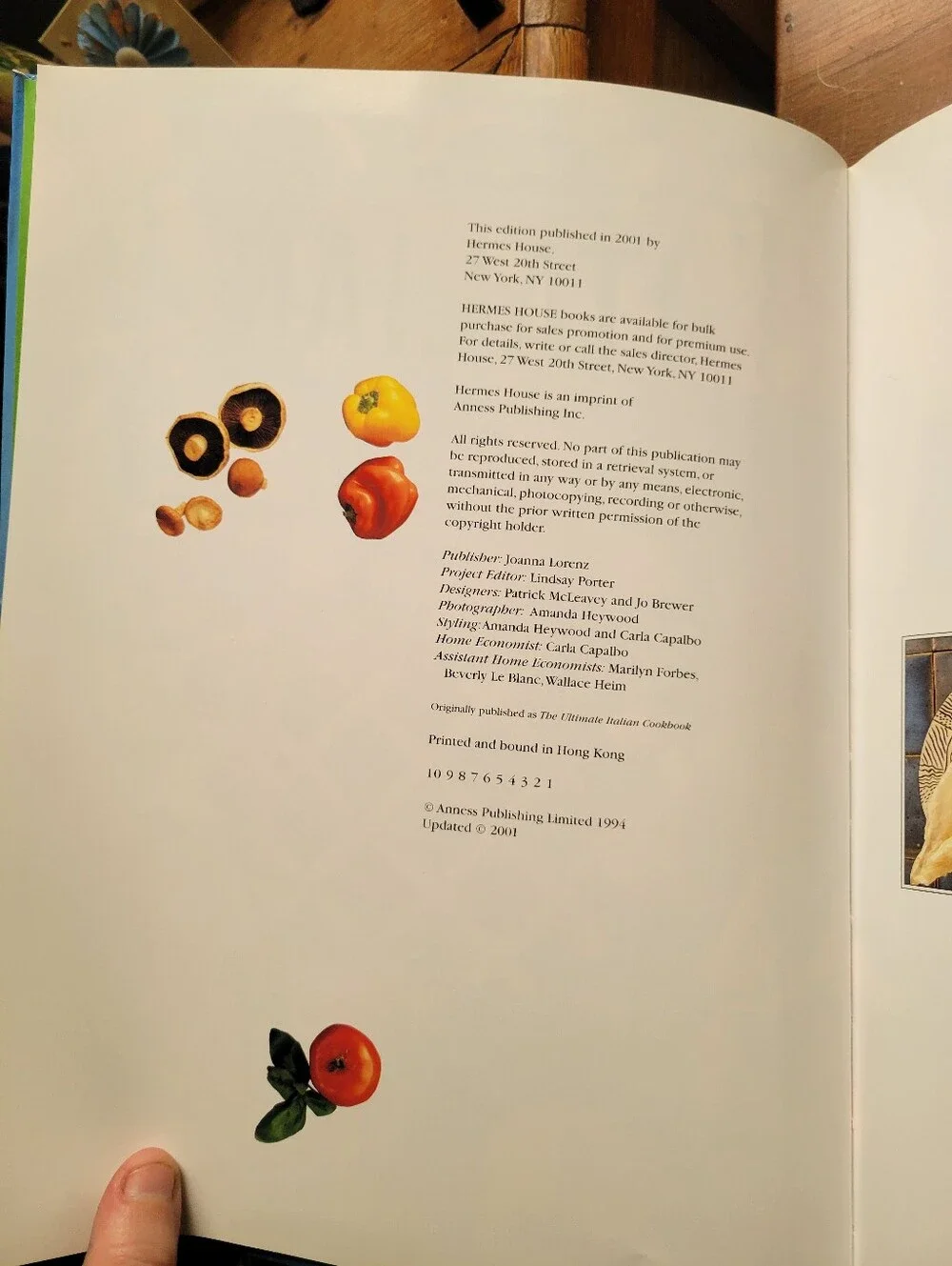 Italian & Mediterranean Cuisine Recipe Cookbooks Flexible Cover